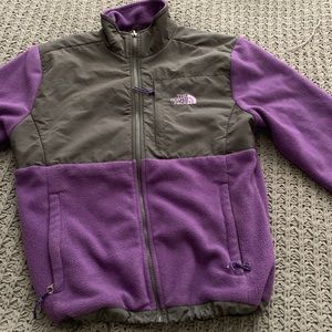 Fleece north face jacket